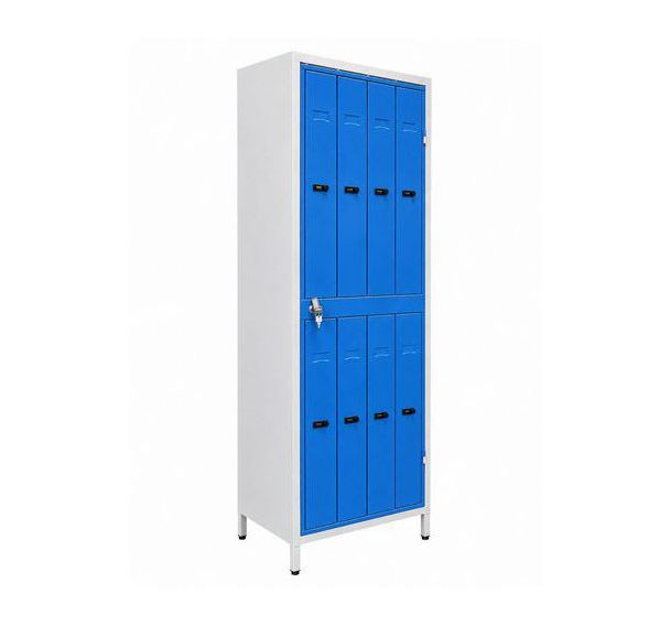 Vestiaire multicases reconditionné - 4 colonnes - Sur pieds
