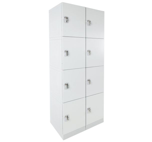 Vestiaire plastique multicases Twinco - À monter - Manutan Expert