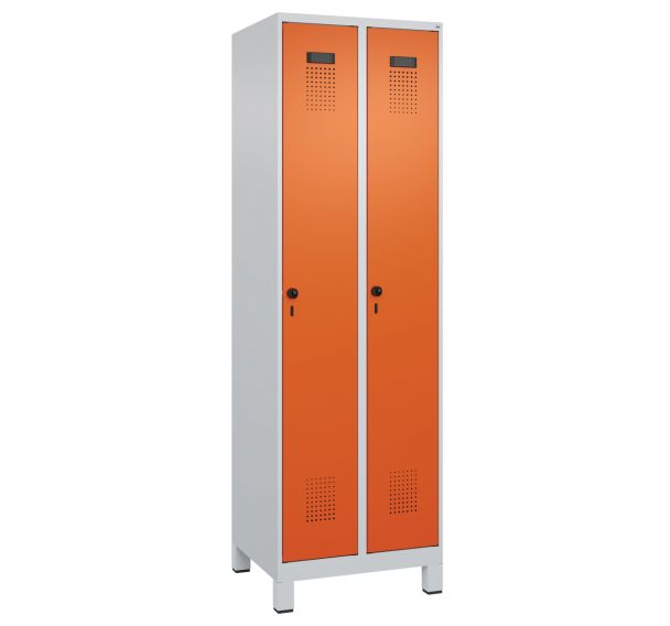 Vestiaires Evolo PLUS,pieds,2 compartiments - CP