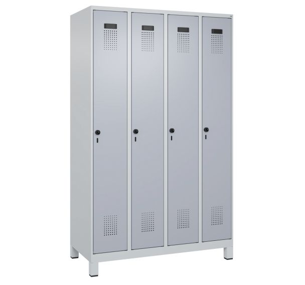 Vestiaires Evolo PLUS,pieds,4 compartiments - CP