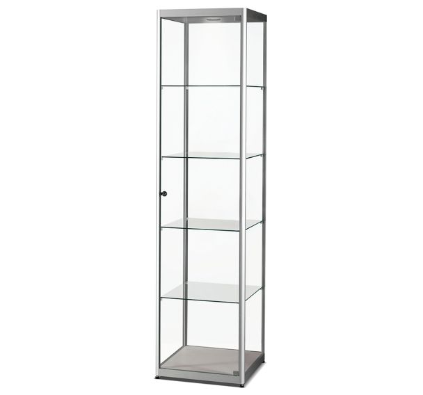Vitrine exposition colonne - 50 x 50 x 200 cm - Sarazino