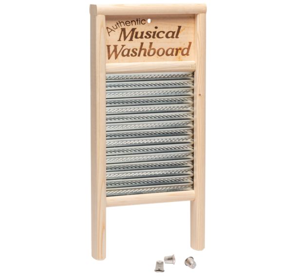 Instrument de musique a frotter Washboard - Fuzeau