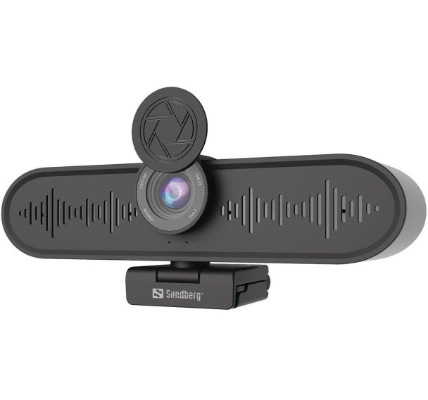 Webcam de conférence tout en un ConfCam 4K - Sandberg