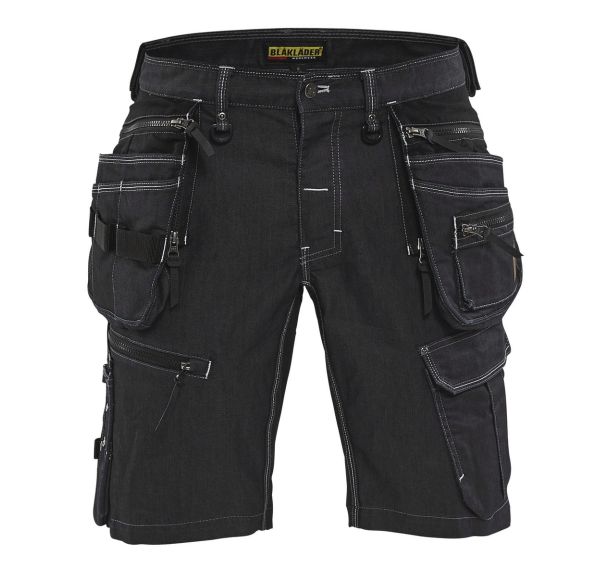 short x1900 artisan stretch 2D noir - Blaklader