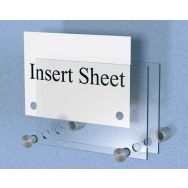 Lot de 3 plaques d'identification et d'information Tec-art - A6