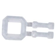 1000 Boucles plastique pour feuillard polypro largeur 12 mm