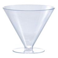 100 Coupe dessert 175 cl cristal diamètre 90mm hauteur 75mm