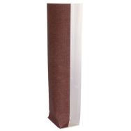 100 Sachets toeile de jute polykraft ecru long. 100mm