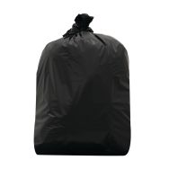 100 Sacs poubelle en PEBD - haute résistance - 60 L Noir