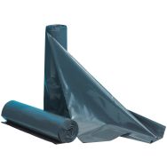 100 Sacs poubelle en PEHD pour conteneurs 660 L Noir