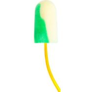 100 paires Bouchon anti-bruit biologique Biosoft Food - cordé