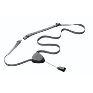 10 Cordons textile ajustables Noir