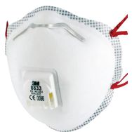 10 Demi masques coque usage unique série 8000 FFP3 sans soupape
