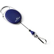 10 Enrouleurs Style pour badges Bleu