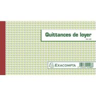 10  Manifold Quittances de loyer 125x21cm 50 feoeilles tripli