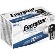 10 Pile Ultimate Lithium - 9V - Lot de 10 - Energizer