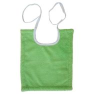 10 bavoirs lacette microfibre uni