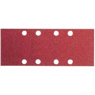 10 feuilles abrasives pour ponceuses vibrantes Diamètre 133*80 mm grain 120