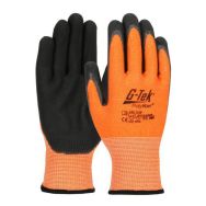 12 paires de Gant anticoupure G-TEK® POLYKOR® Hi-Vis nitrile - T8