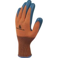 12 paires de Gant tricot polyester - paume enduite latex - taille 10