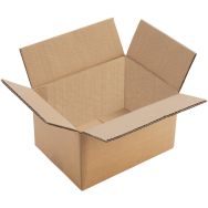 20 Caisses carton double cannelure L:214 x l:154 x H:154 mm