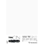 20 feuilles Paint'On Blanc 50x65 250g