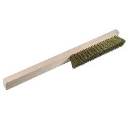 24 Brosse métallique avec manche en bois - Osborn