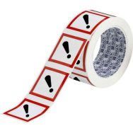 250 Autocollant CLP Irritation et toxicité 50 x 50 mm - Brady