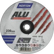 25 Meule de tronconnage à moyeu déporté aluminium Ø230x3x22.23mm