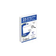 25 enveloppes visite auto.adh 90x140 90g ss cello