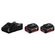 2 Batteries GBA 18v 4.0ah avec 1 chargeur GAL 18v-40
