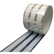 2 Rouleaux de bandes de signalisation pour vitre motif 3 bandes