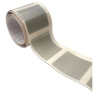 2 Rouleaux de bandes de signalisation pour vitre motif carrés dépolis