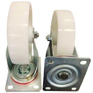 2 roues pivotantes et 2 fixes - Polyamide Ø 200 mm - Manutan