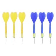3 fléchettes plastiques - sport and fun - pointe en acier
