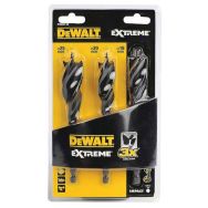3 mèches à bois 3 pointes Extreme - diamètre 16, 20, 25 mm - Lot de 3