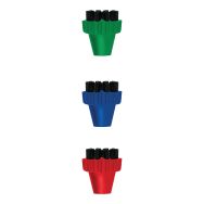Kit 3 petites brosses couleur pour Polti Vaporetto série Pro, Classic