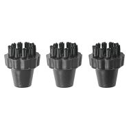 Kit de 3 petites brosses nylon noir pour Polti Vaporetto- Polti