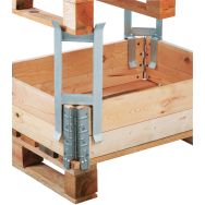 4 Rehausseurs de Palette Hauteur Utile : 200 mm