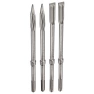 4 burins sds max PRO 2 burins plats et 2 burins pointus