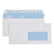 500 Enveloppe DL 90g Fenêtre 45 GPV 110x220 blanc
