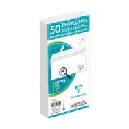 50 enveloppes auto.adh114x229 blanc 80g ss cello