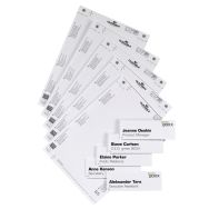 50 étiquettes bristols imprimable 14.9x5.25 cm
