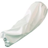 50 paires Manchette PU blanc 45 cm