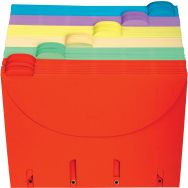 60 chemises perforées A4 - Assorti - recyclé