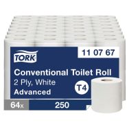64 rouleaux Papier toilette Tork Advanced T4