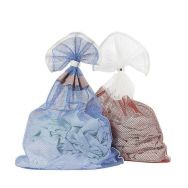 6 filets de lavage 90x60cm avec pression Rouge