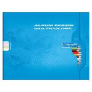 7000, T.P à l'italienne piqué 24x16 32p multicolor uni 70g