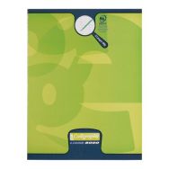 8000 PELLICULE, Cahier piqué 17x22 32p séyès agrandi 3mm 90g