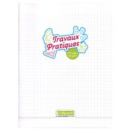8000 POLYPRO, T.P Cahier piqué incolore 24x32cm 192p séyès/uni 90g